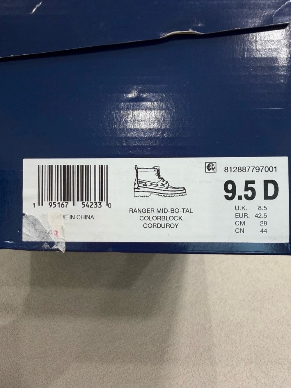 Polo Ralph Lauren Ranger Mid Colorblock Boots - Picture 8 of 9